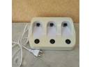 suport multi dock pt incalzitor ceara epilare, tripla alte aparate cu mufa 2 pini la 220 - 240VAC